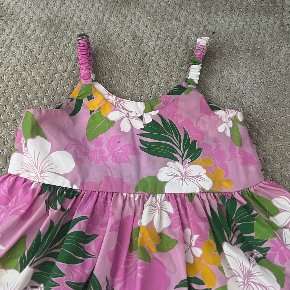 GUC ROYAL Hawaiian Creations kids dress size 4 (xl) - Picture 3 of 5